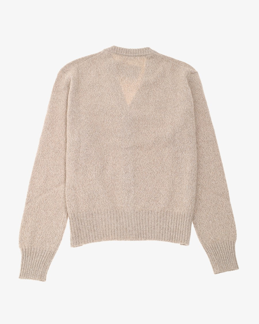 Ami Cashmere Cardigan With V-Neck