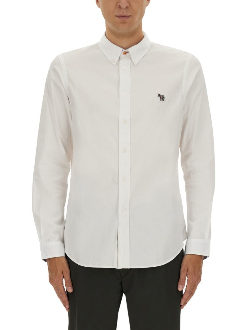 Ps Paul Smith Tailored Fit Shirt With Classic Button-Down Collar