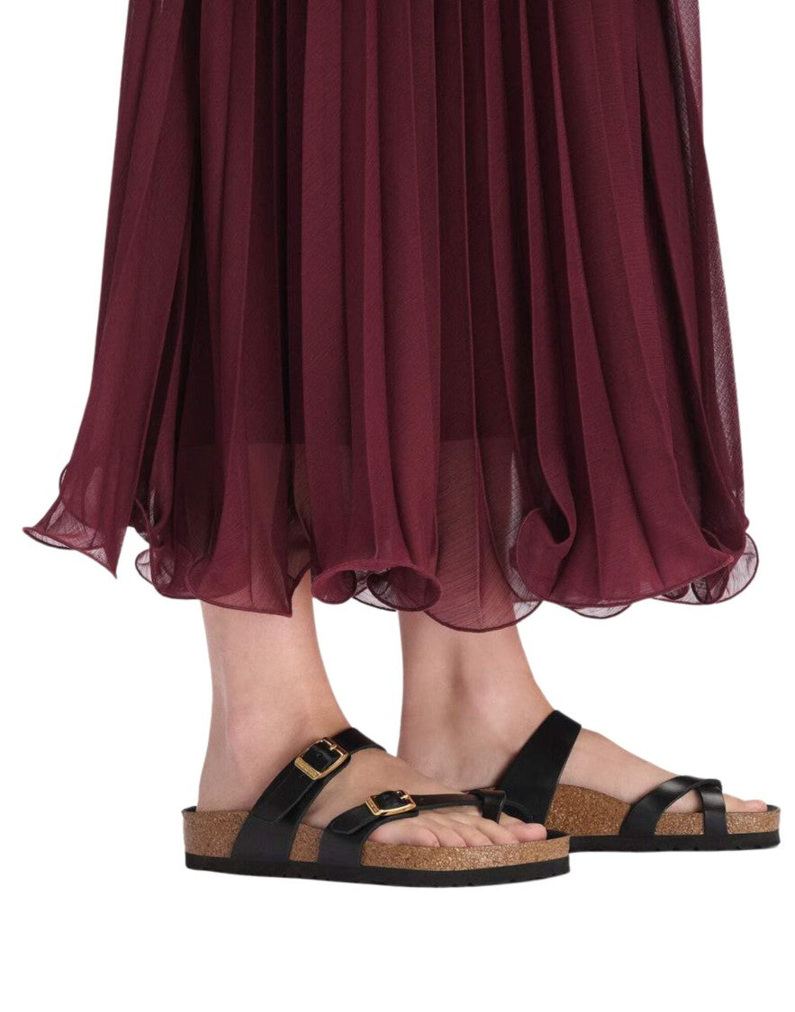 Birkenstock Mayari Women’S Black Leather Sandals