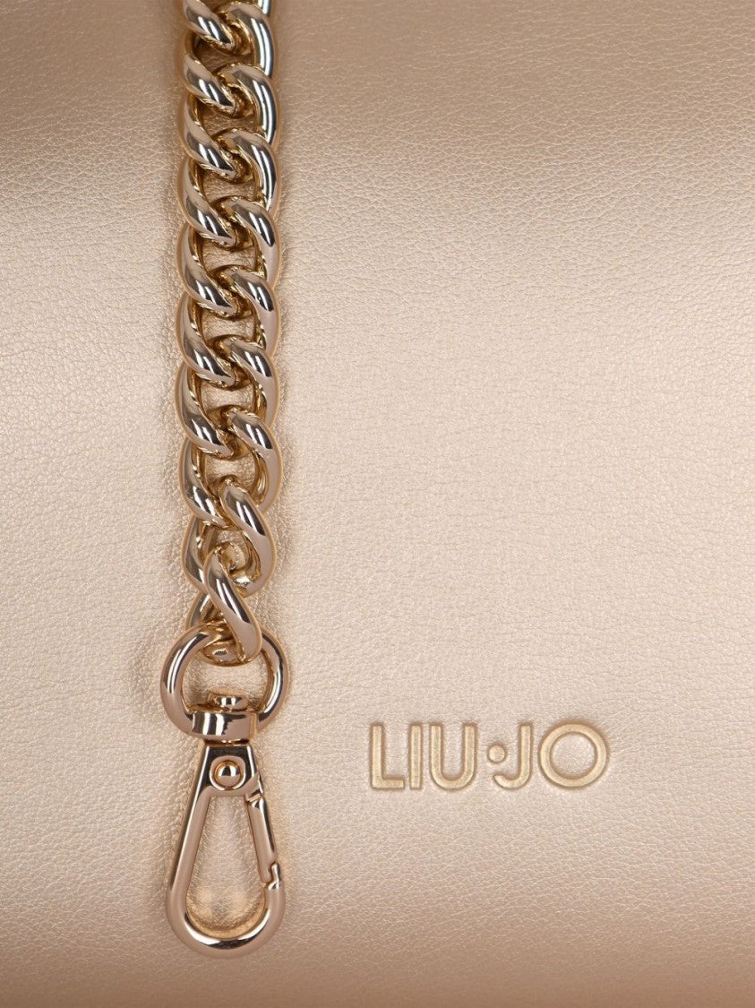 Liu Jo Gold Handbag With Structured Silhouette