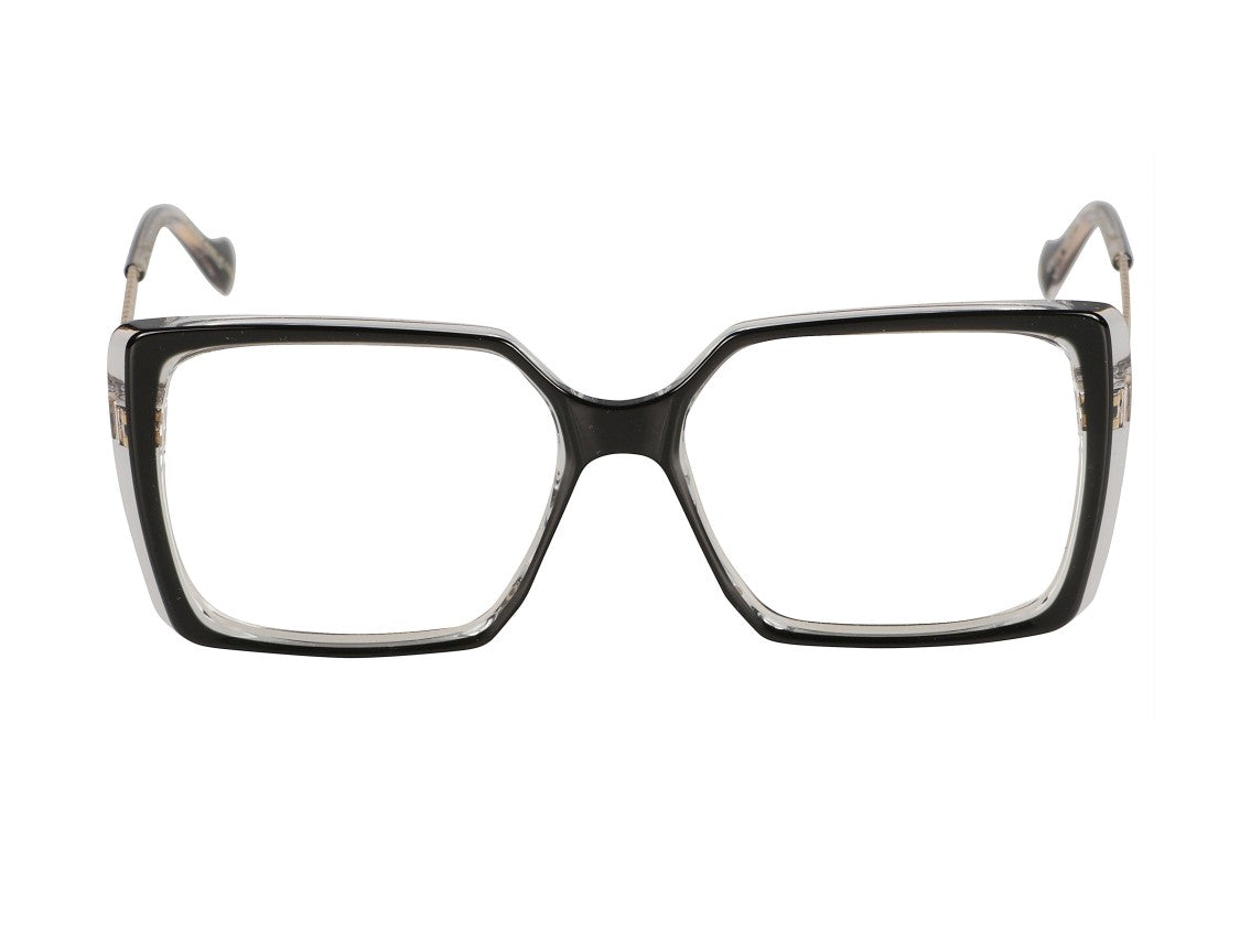 Kador Gold Lilibet-Am Oversized Square Eyeglasses