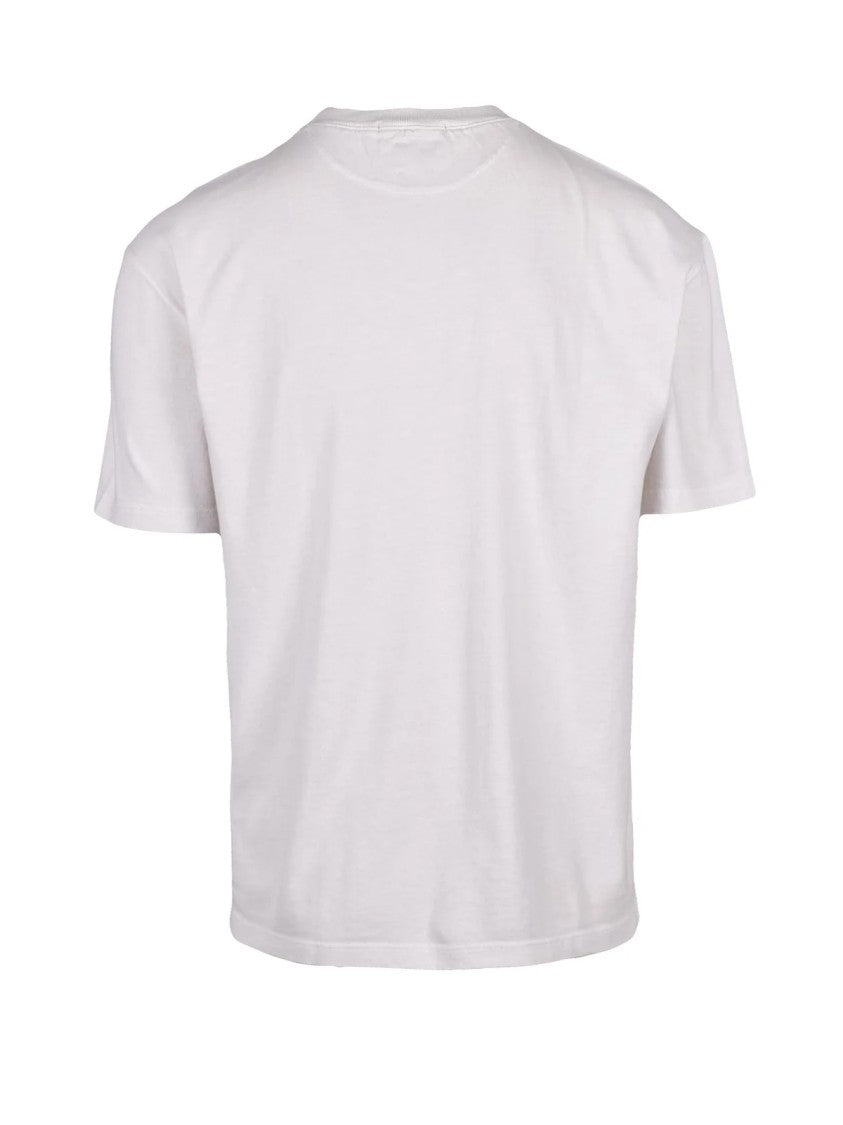 Eleventy Beige Men Cotton T-Shirt