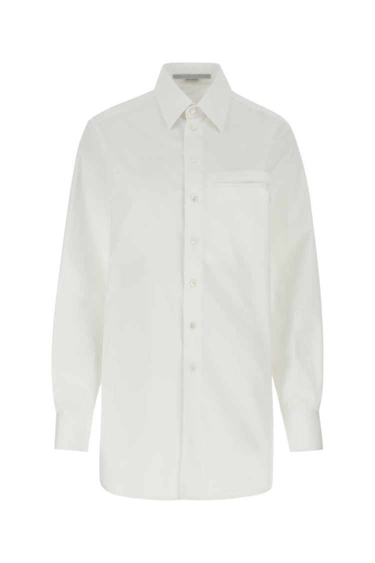 Stella Mccartney White Poplin Shirt