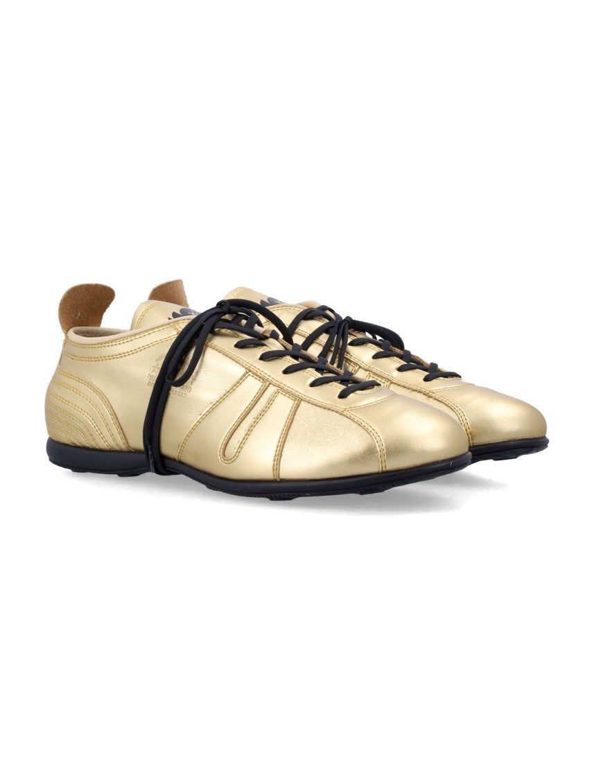 Pantofola D'oro 540 Vibram Sole Metallic Gold Sneakers