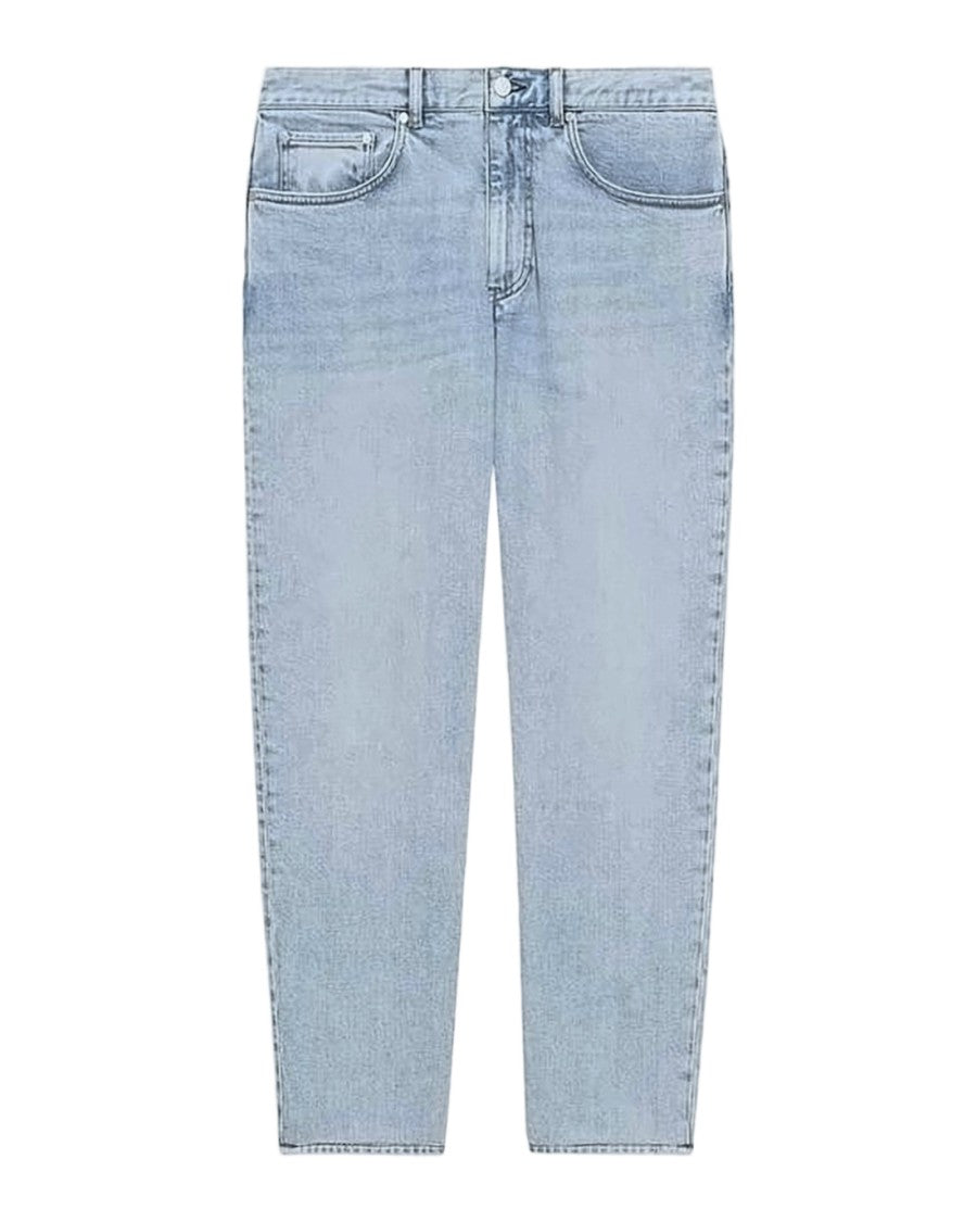 Theory Classic Five-Pocket Denim Pants With Straight-Leg Cut