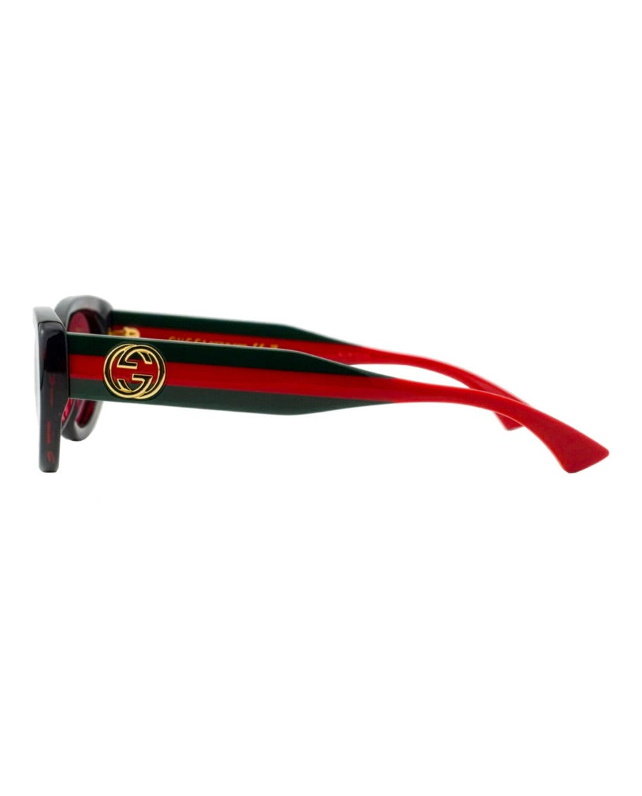 Gucci Cat Eye-Frame Recycled Acetate Sunglasses
