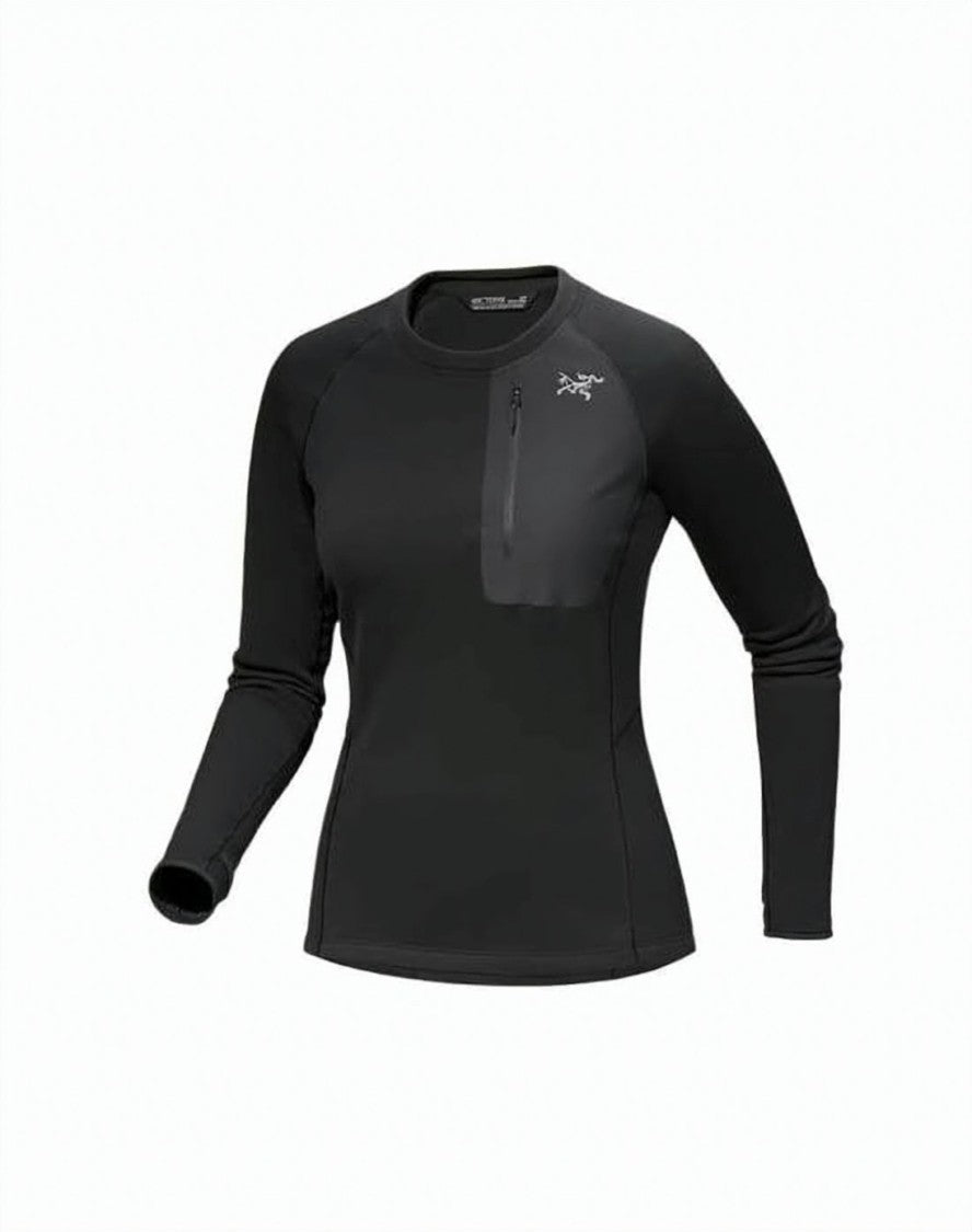 Arc'teryx Fitted Long-Sleeve Top With Zip Pocket