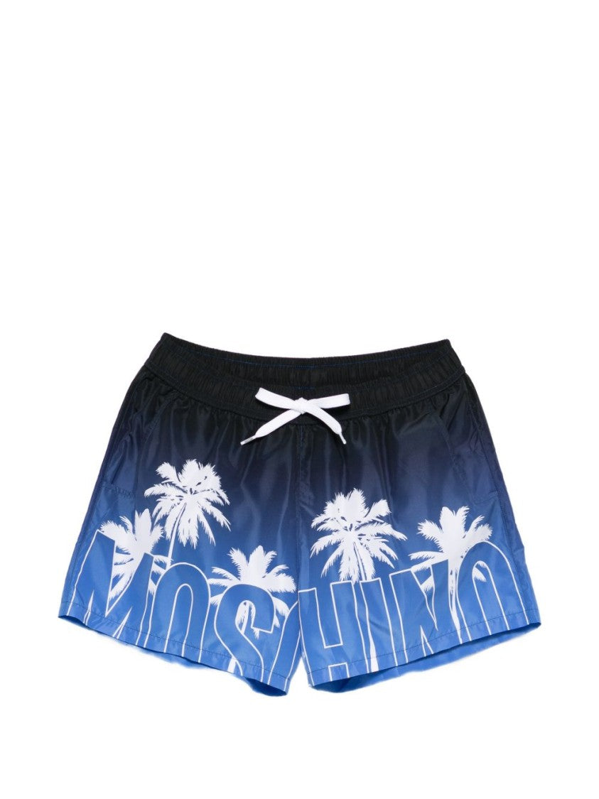 Moschino Silk And Nylon Blend Quick-Dry Swimwear