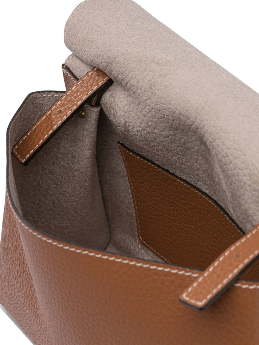 Gianni Chiarini Textured Leather Shoulder Bag