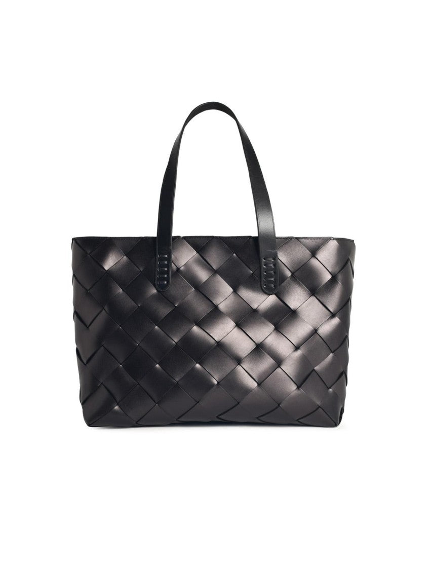 Dragon Diffusion 'Crossover' Black Leather Bag
