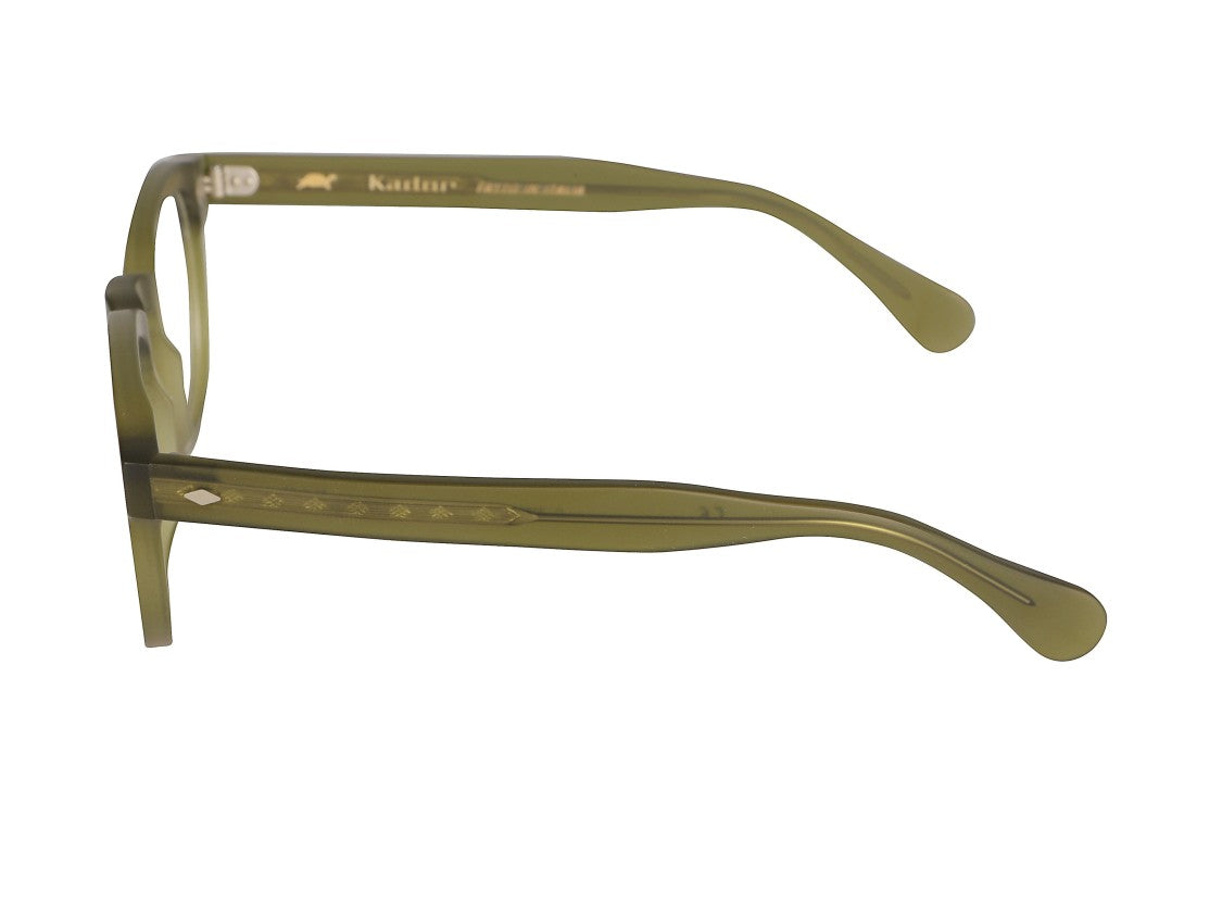 Kador Olive Green Jolly Cal 49 Square Eyeglasses