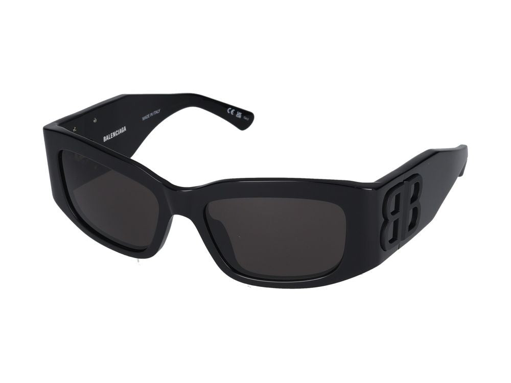 Balenciaga Sunglasses Bb0360s 001 Black Black Grey 56/18/125
