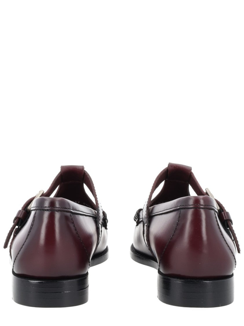 G.H. Bass Burgundy Mary Jane Weejun Loafers