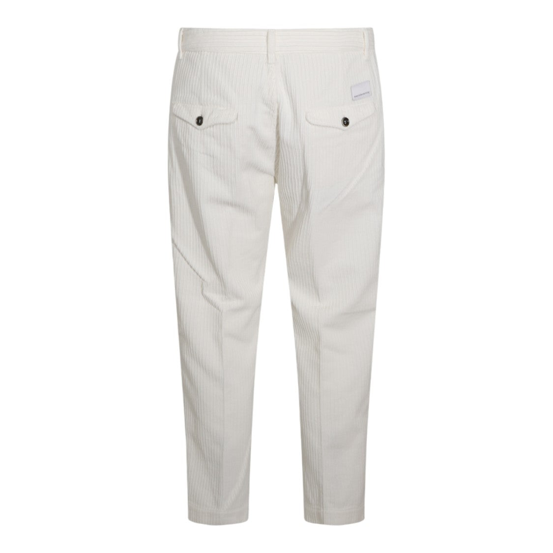 Nine In The Morning Slim Tapered Trousers With Vertical Ribbed Texture