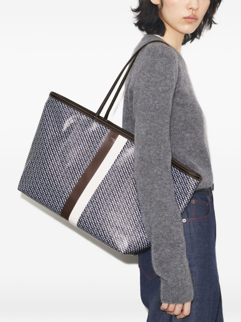 Tory Burch Textured Pattern Tote Bag