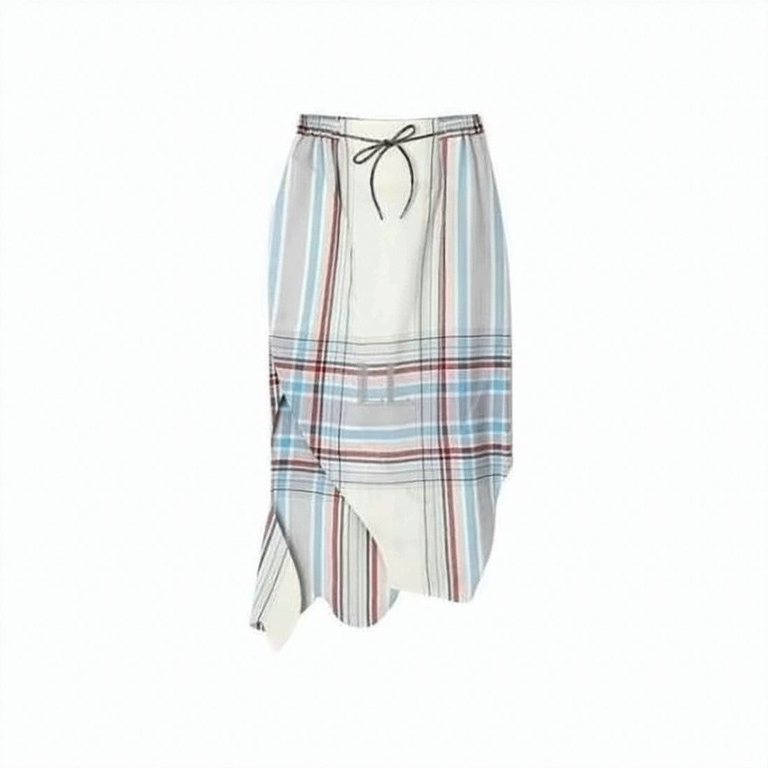 Vivienne Westwood Hem Midi Skirt With Drawstring Waist