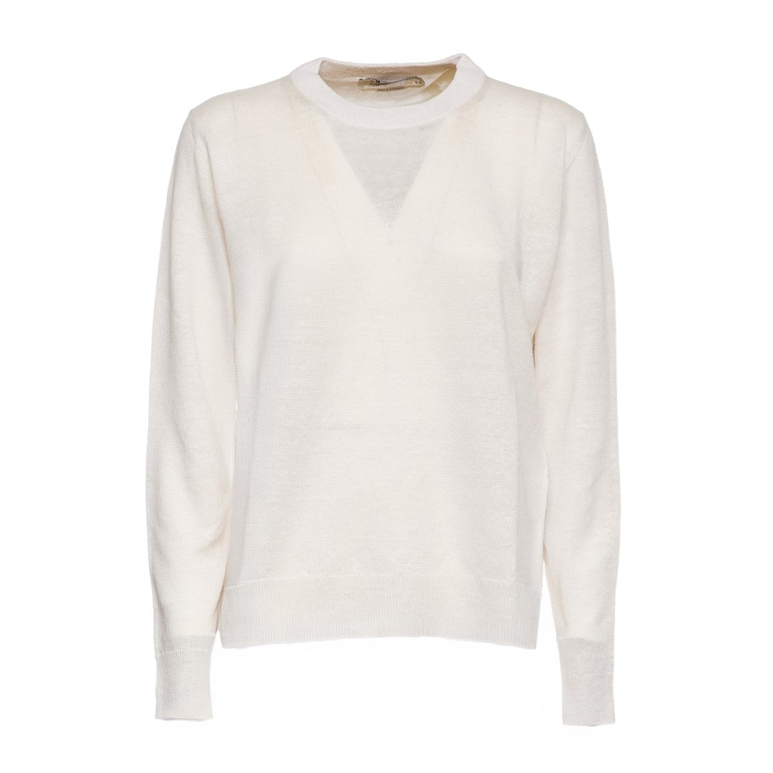 Max Mara Fervore Pure Linen Crewneck Sweater