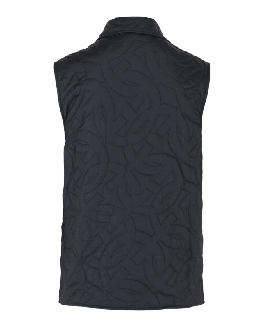 Ferragamo Gancini Monogram Quilted Vest