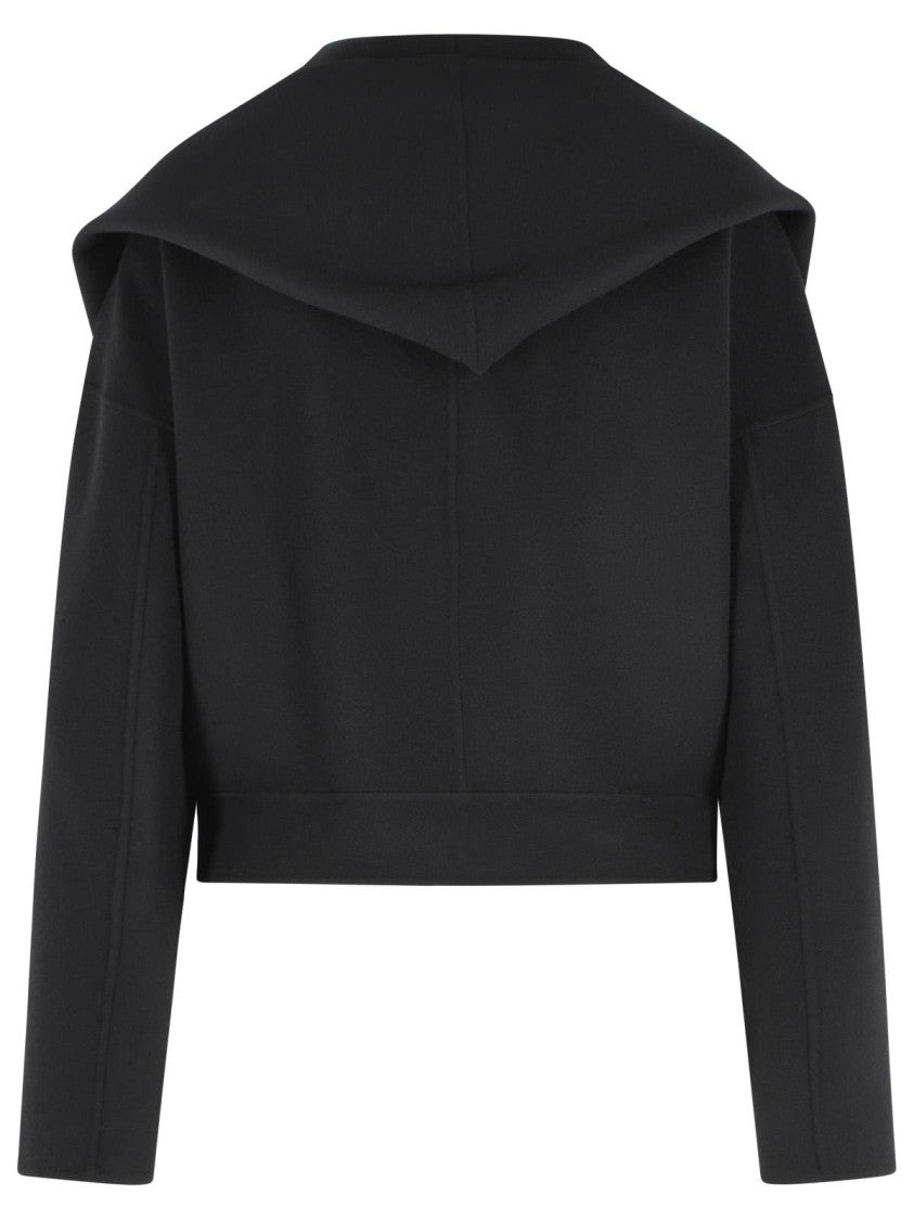 Sportmax 'Idoneo' Black Virgin Wool Jacket