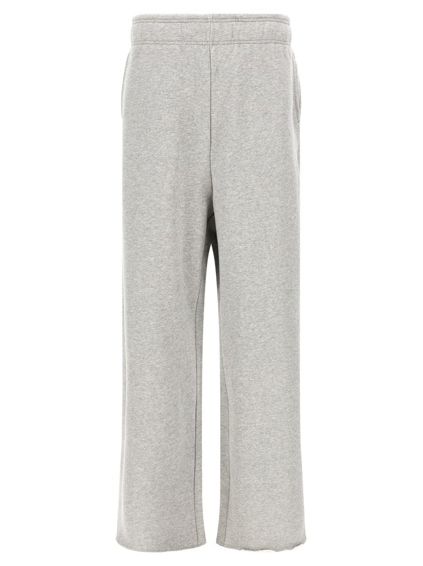 Entire Studios Wide-Leg Cotton Pants With Raw Cut Hem And Adjustable Waistband