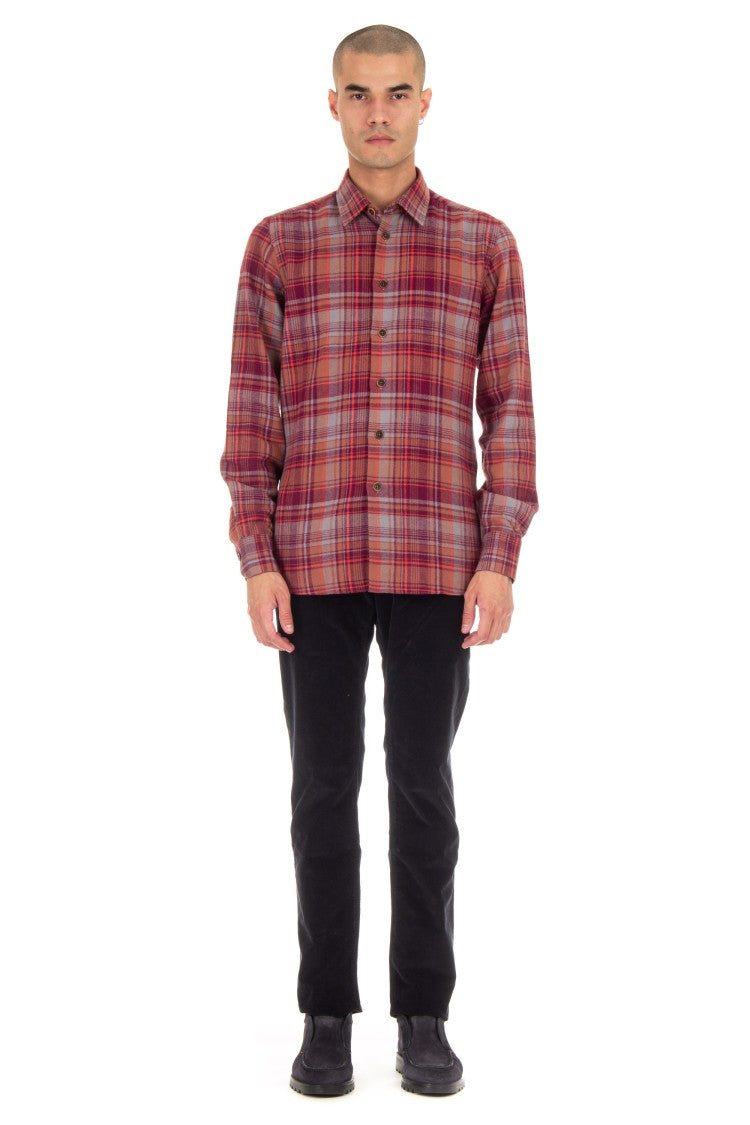 Borriello Check Flannel Overshirt