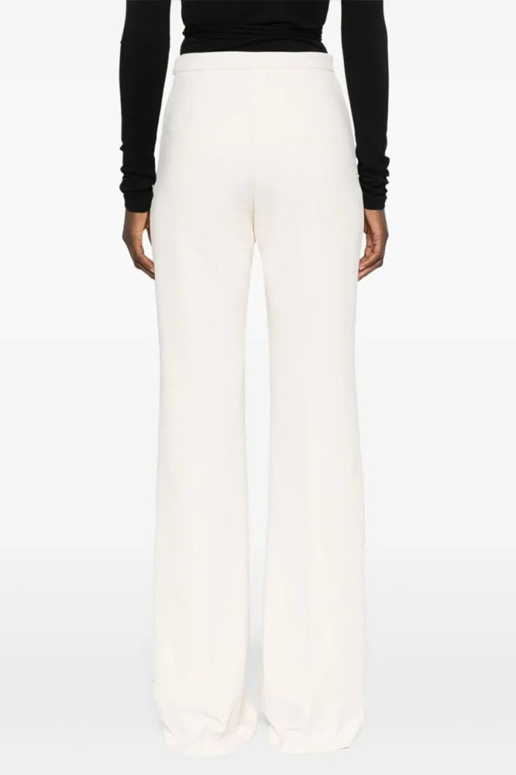 Elisabetta Franchi Flared Trousers With High Waist