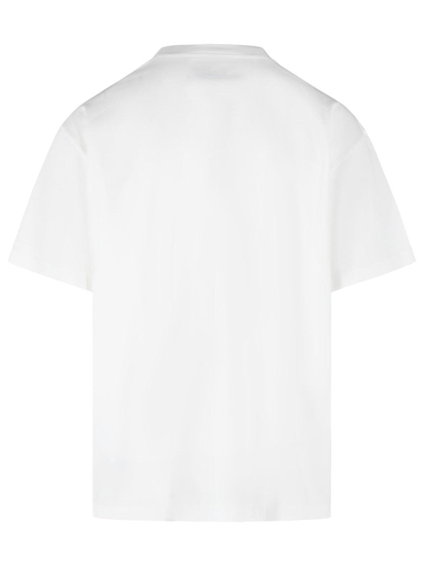 Mm6 By Maison Margiela White Cotton T-Shirt