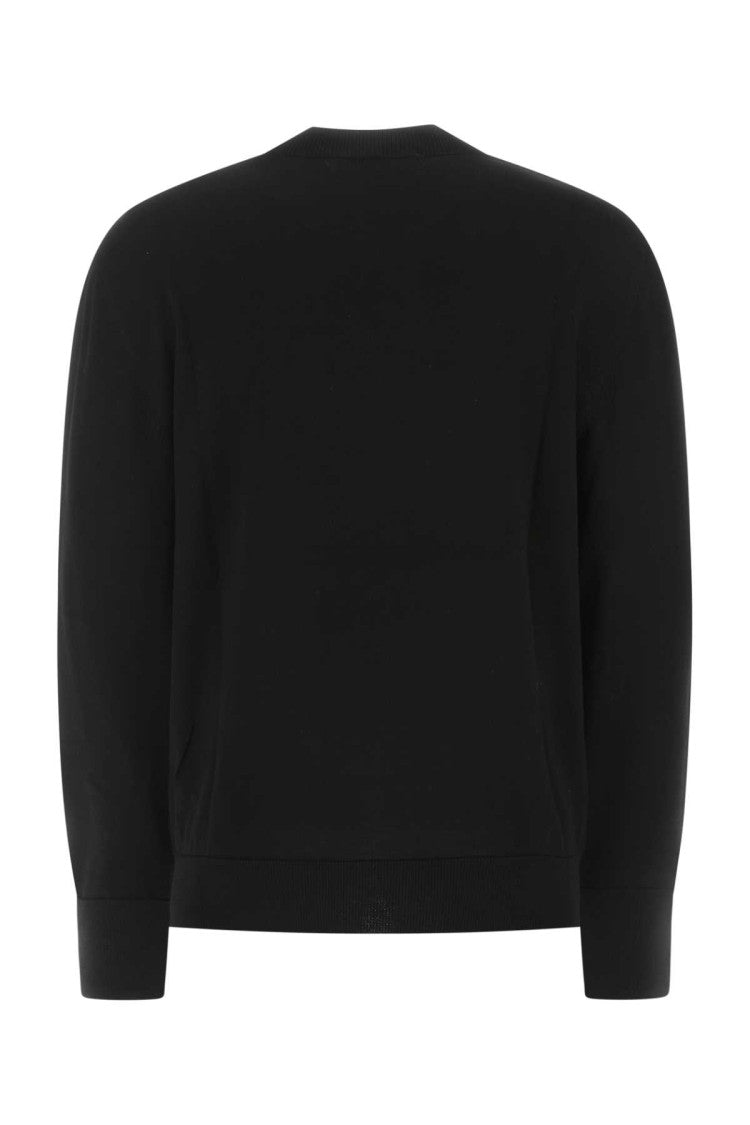 Versace Jeans Couture Black Wool Sweater