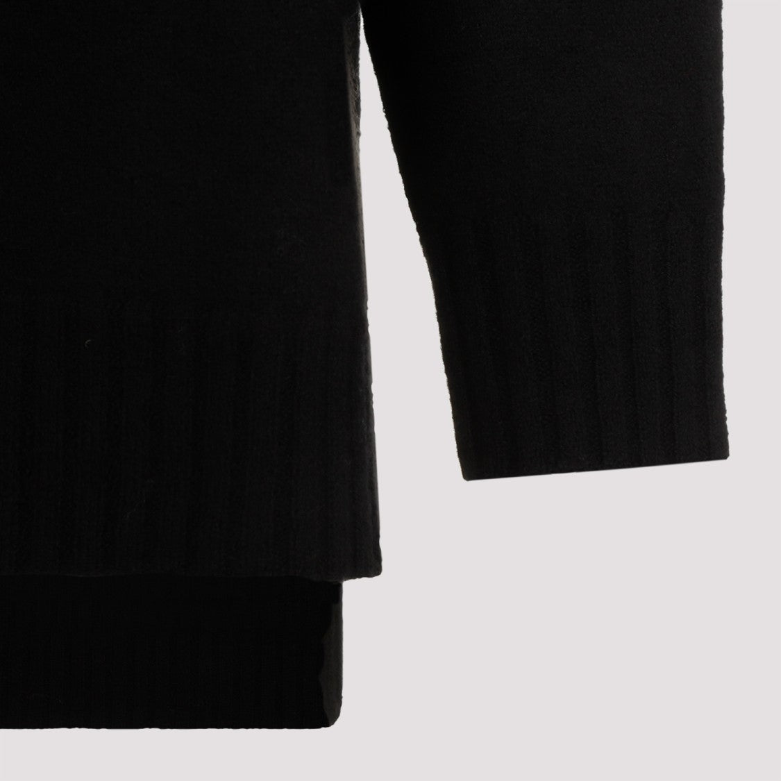 Jil Sander Black Wool Pullover