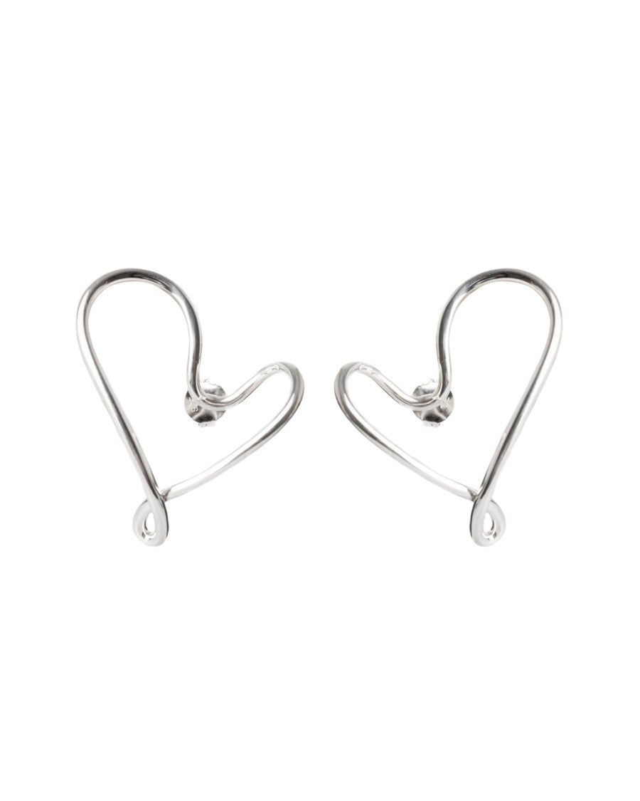 Bar Jewellery Dancing Hearts Earrings – Sterling Silver