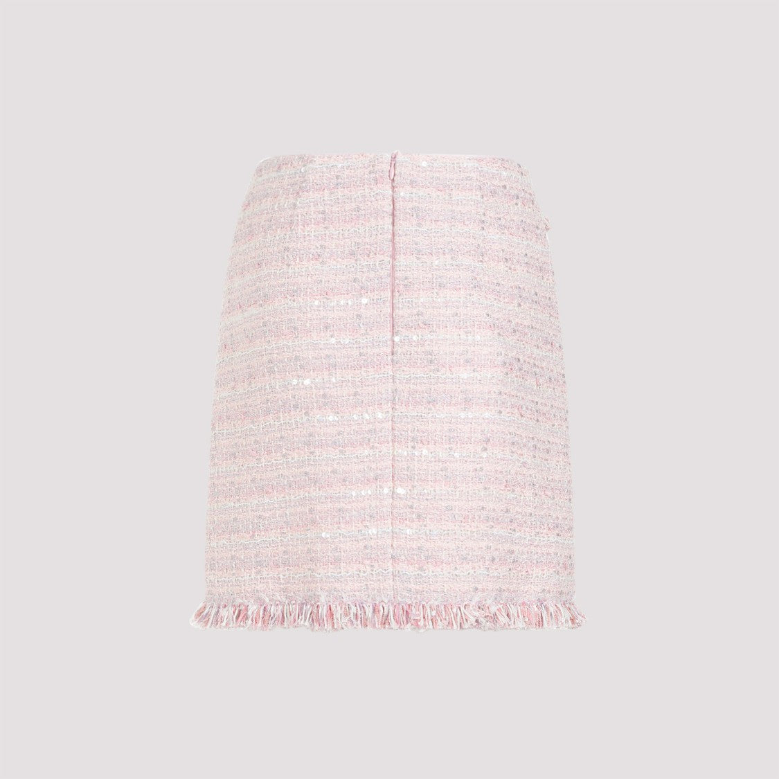 Giambattista Valli Pink Bouclé Mini Skirt