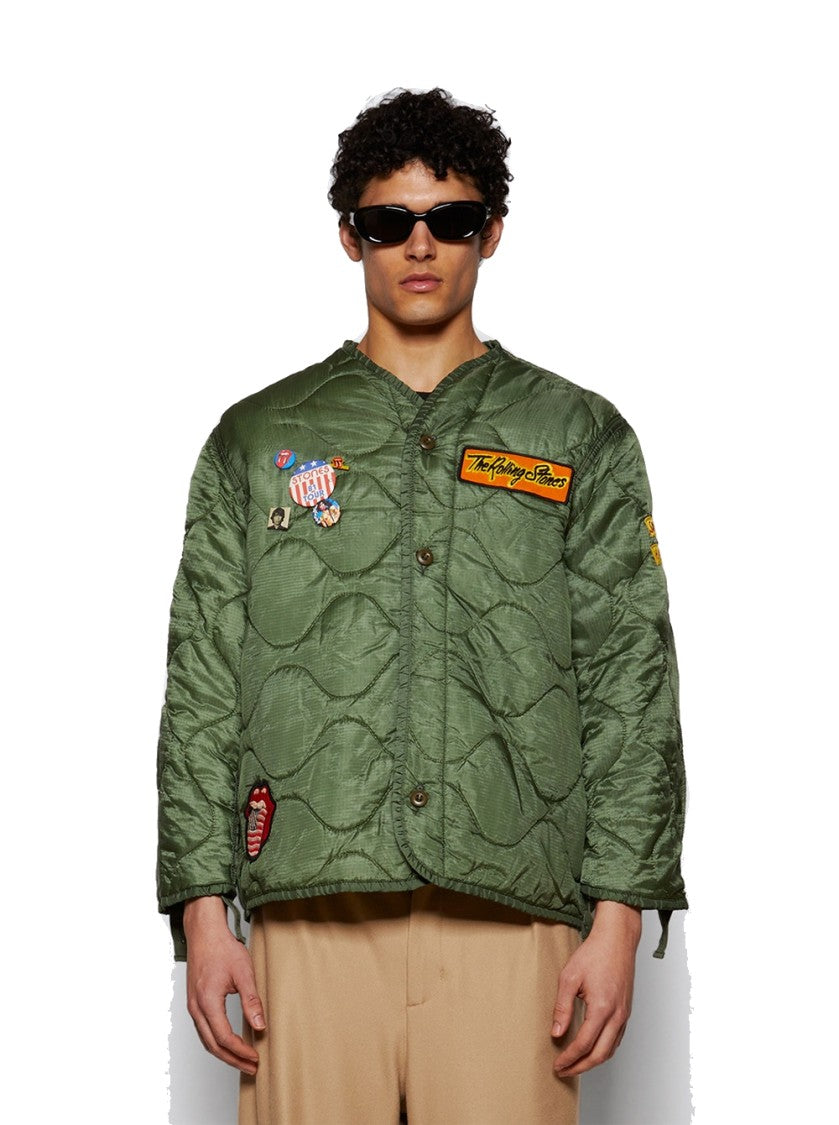 Madeworn Rolling Stones Jacket Army
