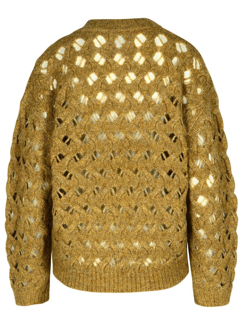 Isabel Marant Étoile 'Aurelia' Beige Acrylic Blend Sweater