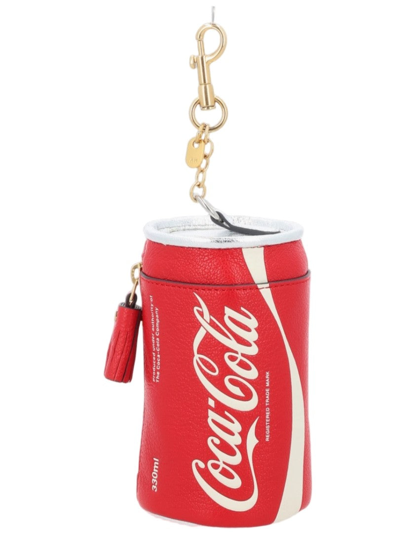 Anya Hindmarch Coca-Cola Beverage Can Cylindrical Goatskin Coin Purse