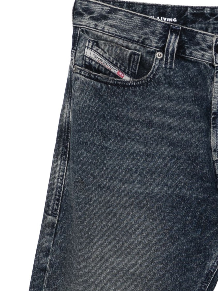 Diesel Faded Blue Denim Jeans