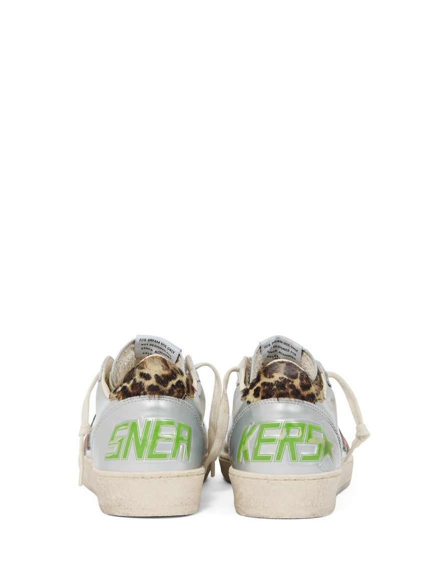 Golden Goose Suede Leather Sneakers With Distinctive Toe Design
