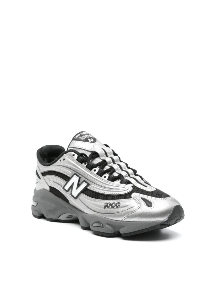New Balance 1000 Black/Silver Metallic Sneakers