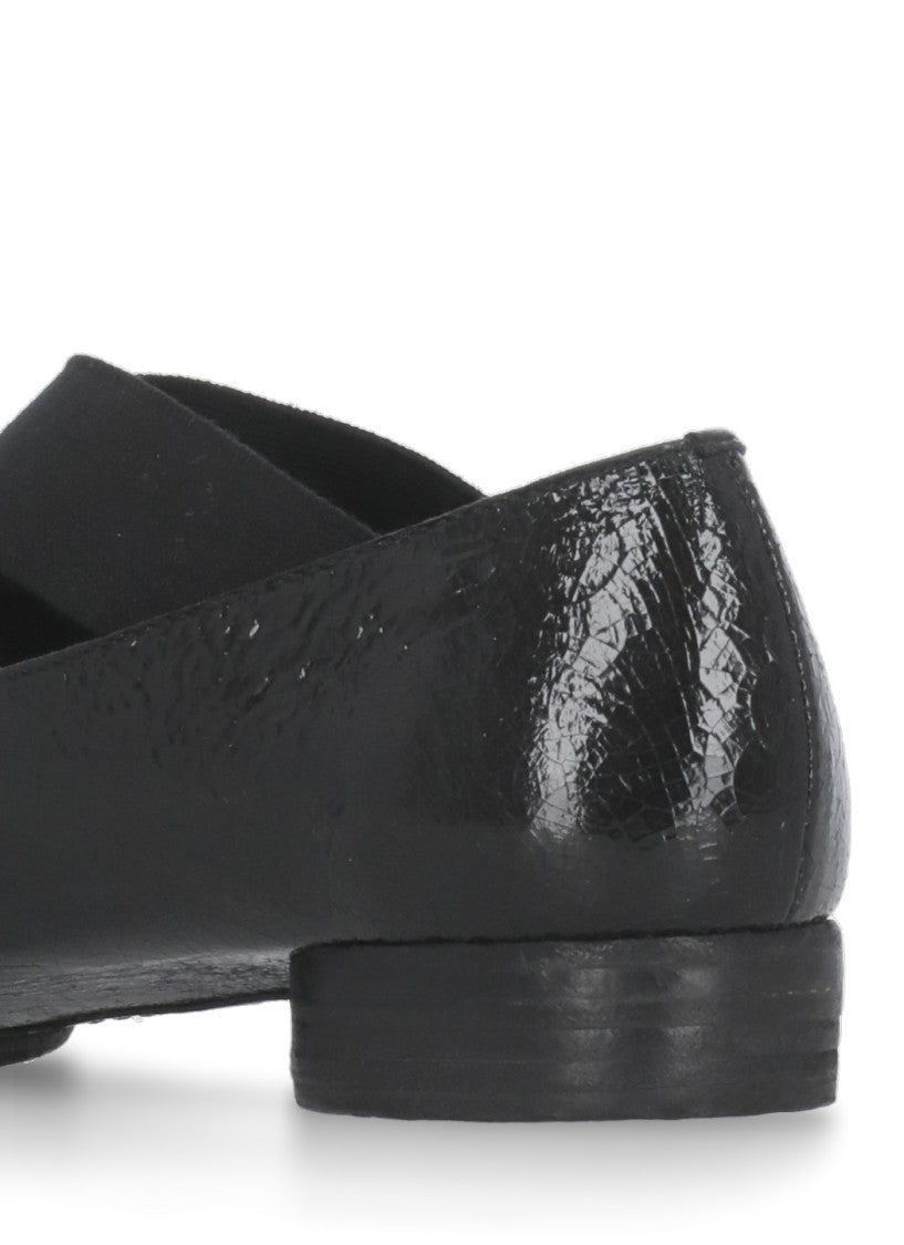 Uma Wang Leather Ballet Shoes