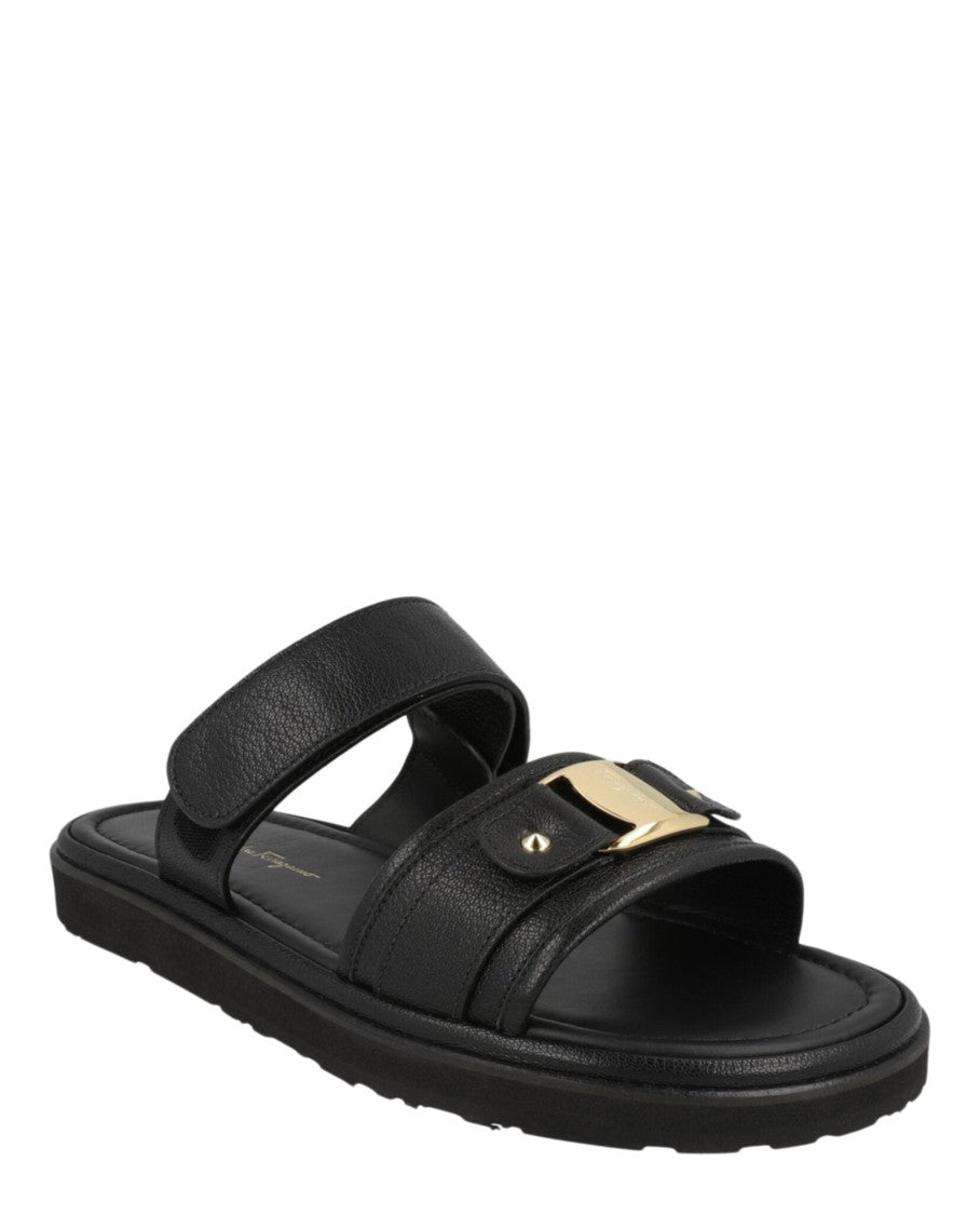 Ferragamo Kamy Leather Sandals