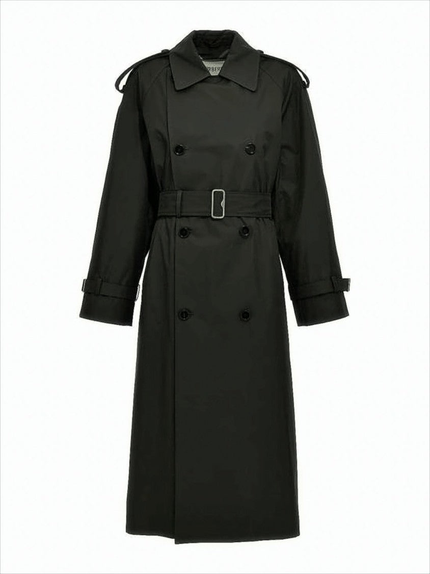 Burberry Double-Breasted Trench Coat With Tailored Waist