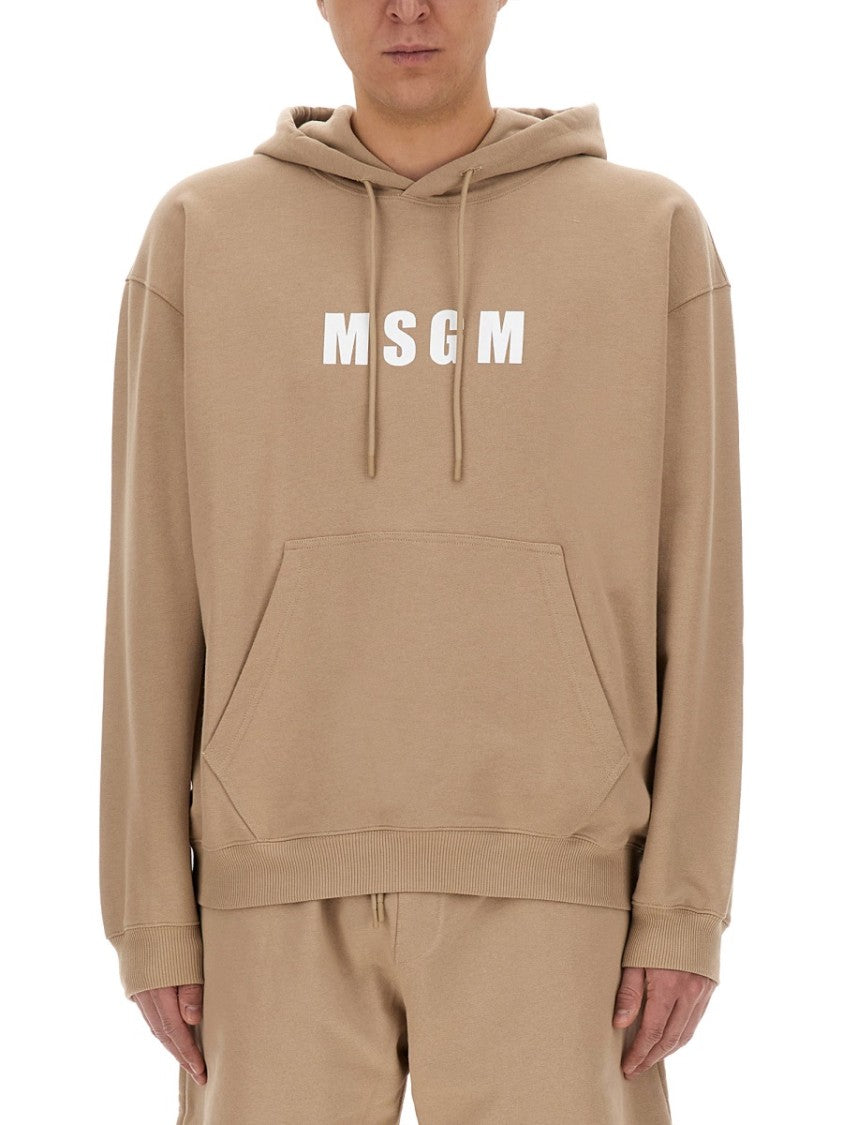Msgm Relaxed-Fit Cotton Sweatshirt