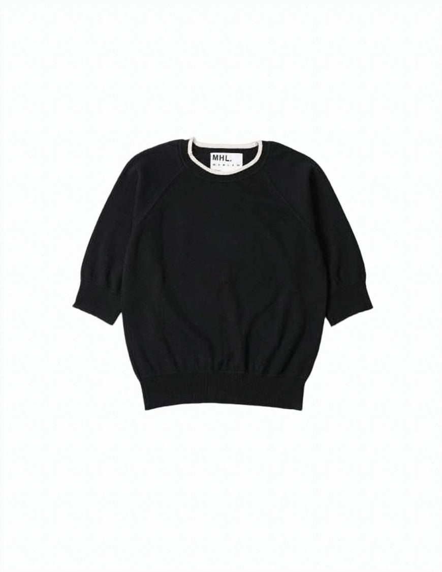 Margaret Howell Textured Hemp And Cotton Short-Sleeved Top