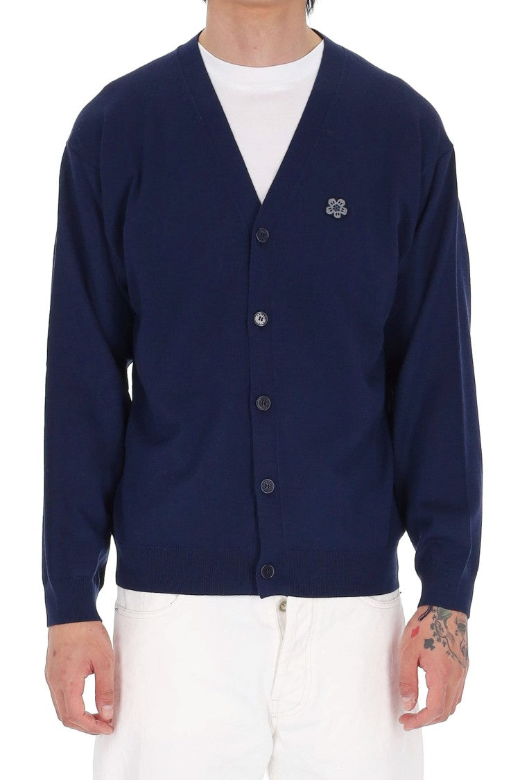 Kenzo Boke Flower Fine Merino Cardigan