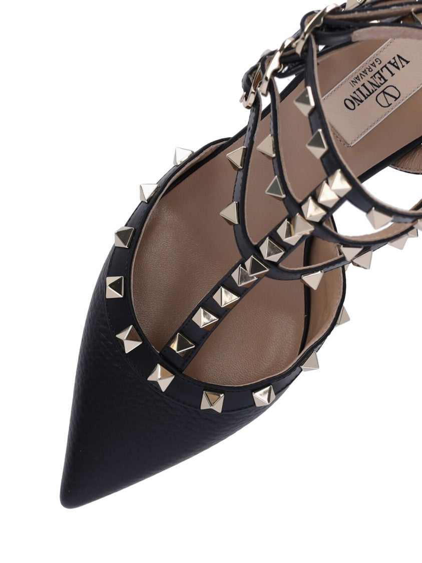 Valentino Garavani Rockstud 65' Heels – Black