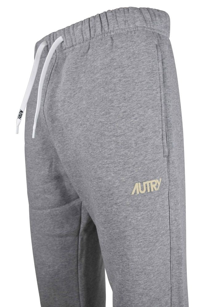 Autry Light Grey Jogging Pants With Elasticated Waist