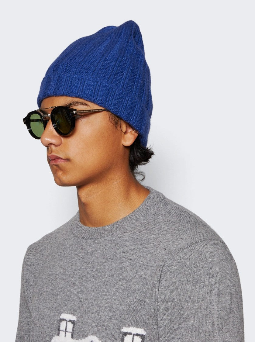 The Elder Statesman Ranger Beanie Blue Jay