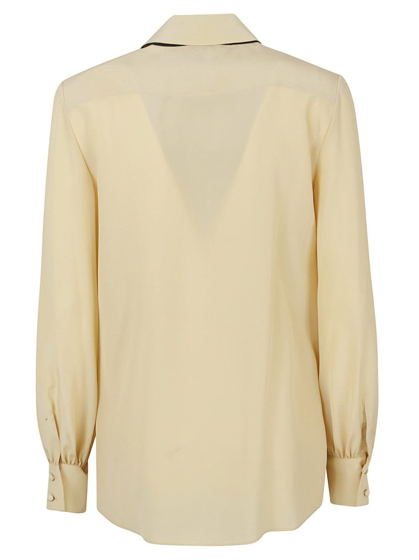 Valentino Garavani Silk Shirt With Classic Collar