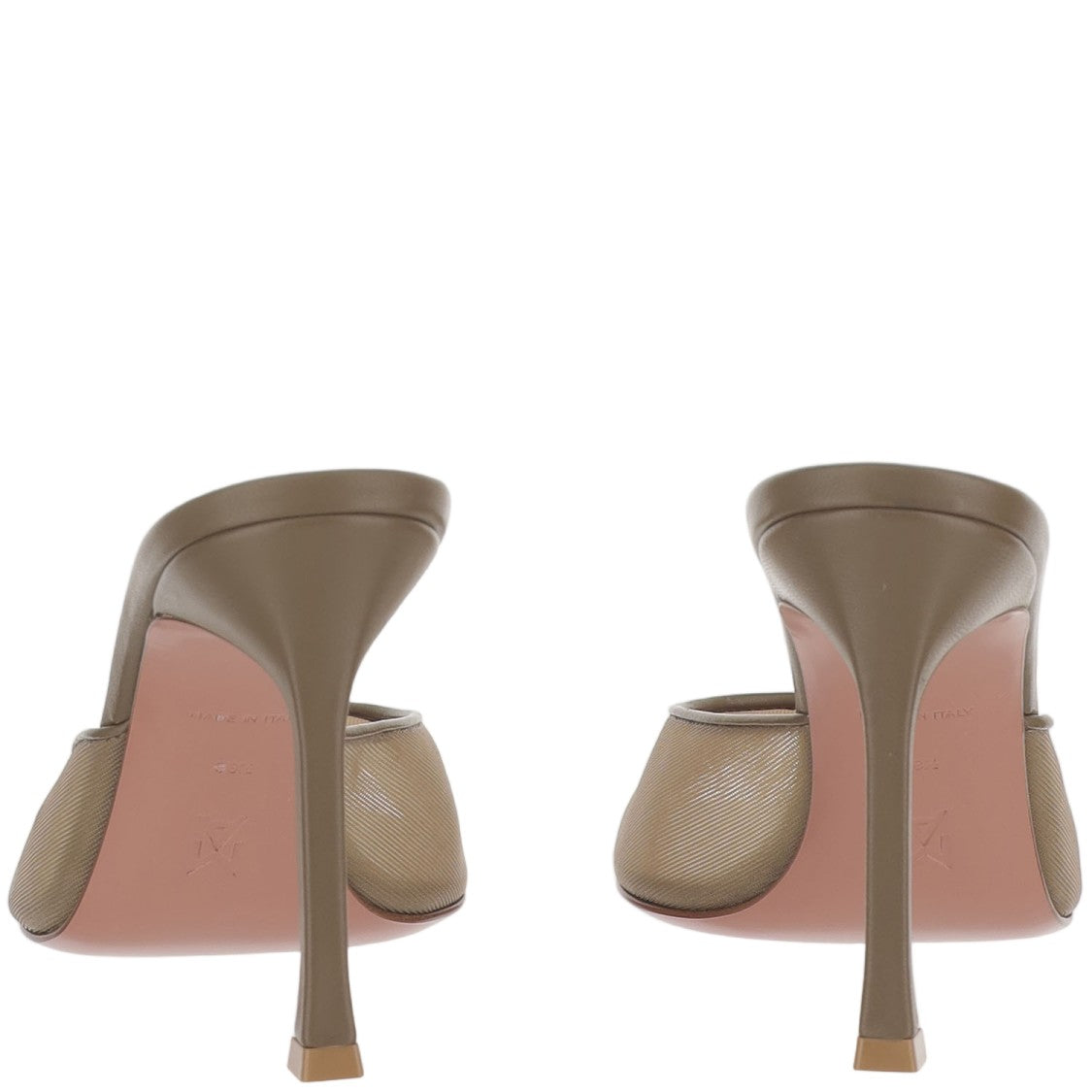 Amina Muaddi Alexa Mesh Mules