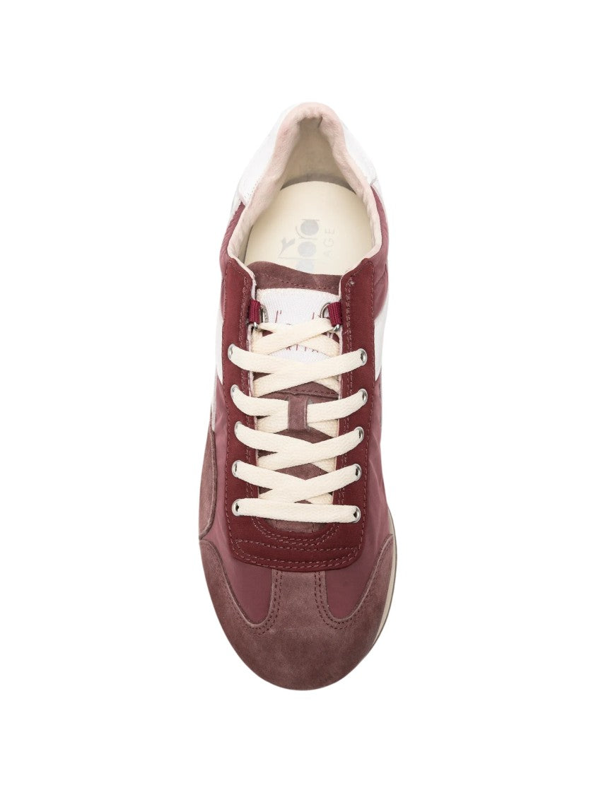 Diadora Equipe Vela Low-Profile Suede-And-Nylon Sneakers