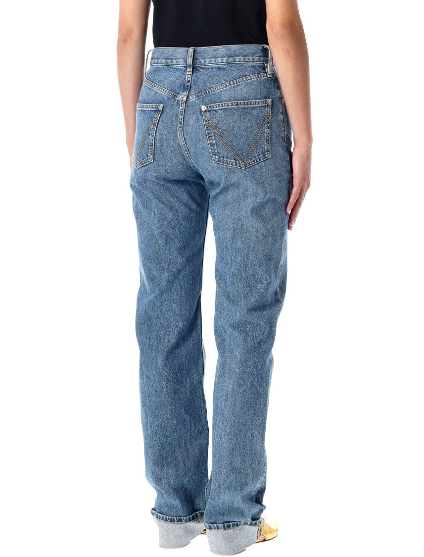 Bottega Veneta Straight-Leg Denim Jeans